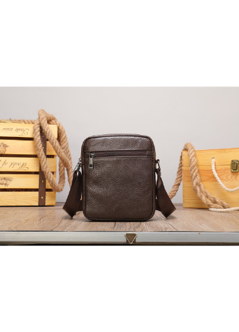 Мужская кожаная сумка 19х16,5х5 см Vintage (229460538)