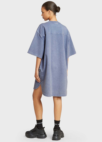 Блакитна кежуал сукня сукня-футболка G-Star Raw варенка