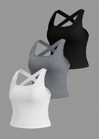 Майка (3 шт.) SHEIN — 365769523