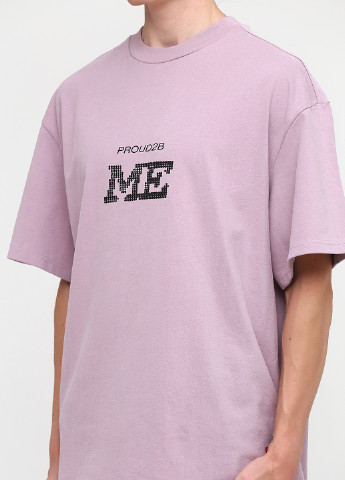 Светло-фиолетовая футболка MTWTFSS Weekday