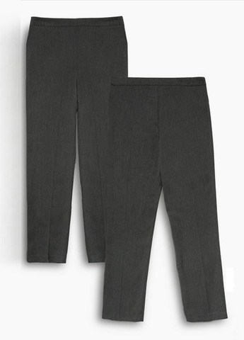 Темно-серые кэжуал демисезонные зауженные брюки Studio