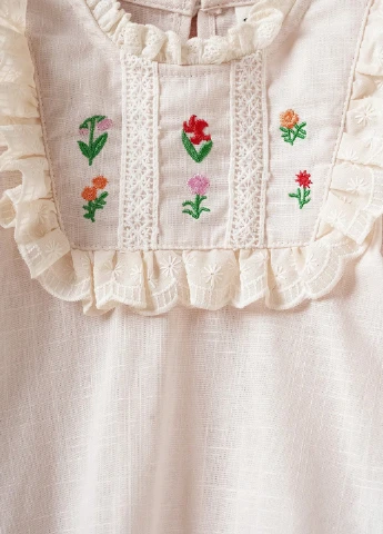 Белый демисезонный костюм (блуза, брюки) брючный SHEIN