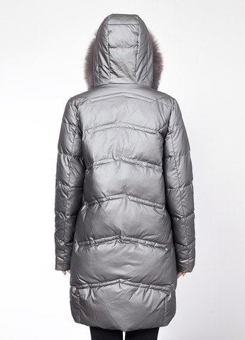 Графитовая зимняя куртка куртка-пальто ZLLY