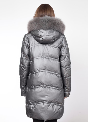 Графитовая зимняя куртка куртка-пальто ZLLY