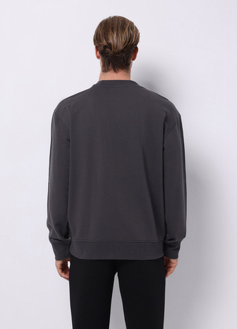 Сірий світшот Colin's напис без декору (360767714)