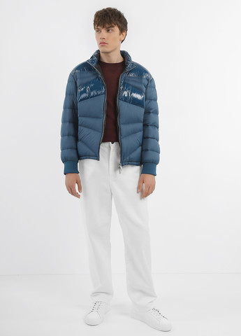 Синя зимня куртка Armani Exchange