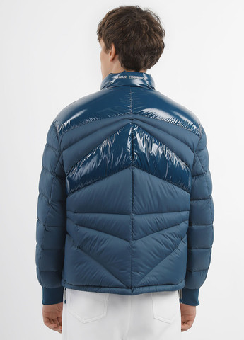 Синя зимня куртка Armani Exchange