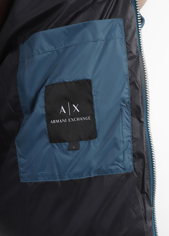 Синя зимня куртка Armani Exchange