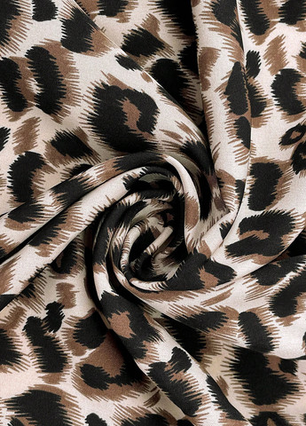 Коричнева кежуал сукня SHEIN леопардовий