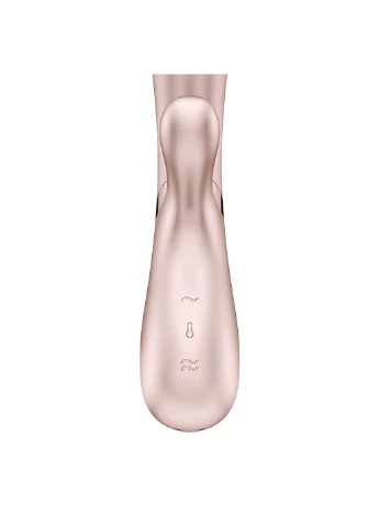 Смарт вибратор-кролик с подогревом Hot Lover Nude Satisfyer (254152339)