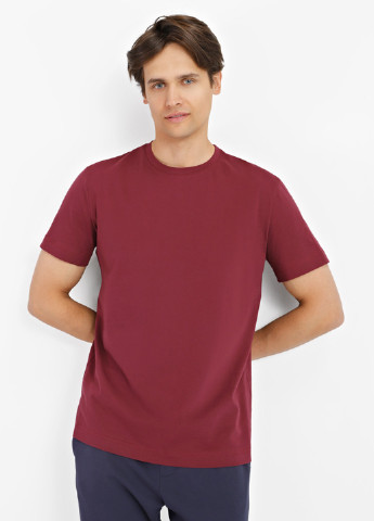 Бордовая футболка Promin