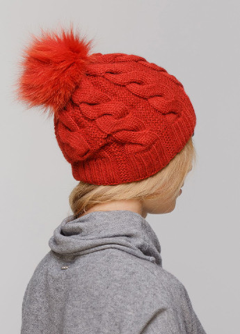 Зимова жіноча тепла шапка на флісовій підкладці 550662 Merlini (249643067)