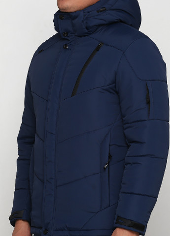 Темно-синяя зимняя куртка Man's Wear