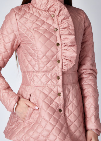 Розовая демисезонная куртка Gioia