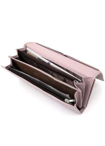 Жіночий шкіряний гаманець 19х10х3 см st leather (252127571)