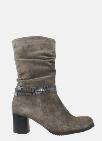 Осенние ботинки rr3065-9-11 коричневый Romax из натуральной замши