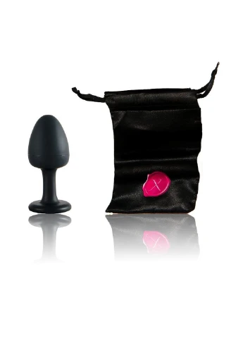 Анальная пробка Geisha Plug Ruby XL с шариком внутри, создает вибрации, макс диаметр 4,5см Dorcel (254953888)