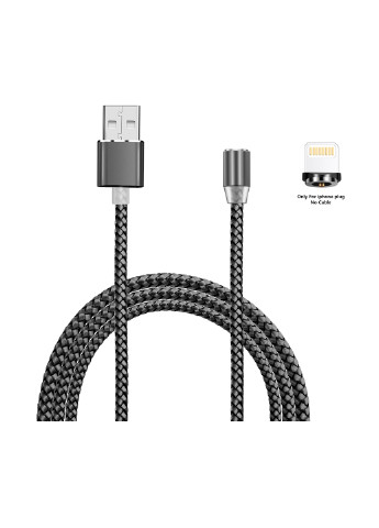 Магнитный кабель USB i Lightning 1 м Magneto Grey (i MGNT-GR) XoKo sc-355 (132572830)