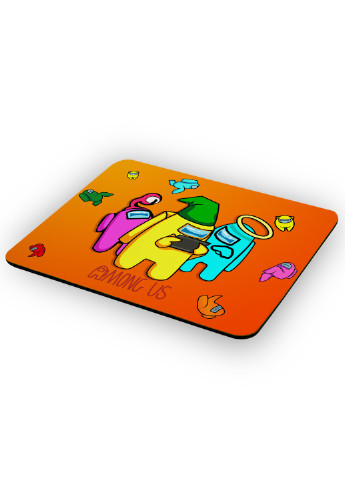 Килимок для мишки Амонг Ас (Among Us) (25108-2418) 22х18 см MobiPrint (222995332)