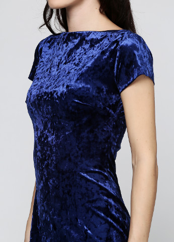 Темно-синя кежуал сукня Majaly однотонна