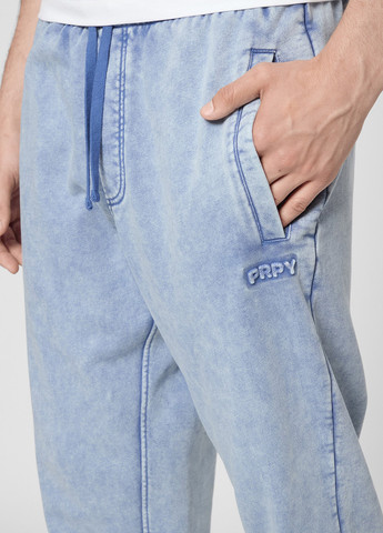 Синие спортивные демисезонные джоггеры брюки PRPY