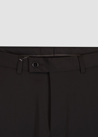 Черные классические демисезонные зауженные брюки C&A