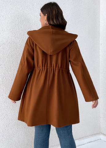 Коричневое демисезонное Пальто Emery Rose