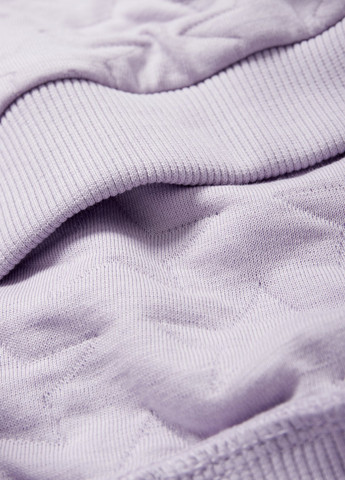 C&A свитшот однотонный сиреневый кэжуал хлопок