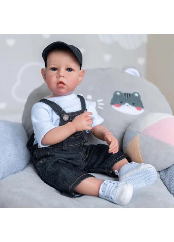 Кукла Reborn Doll мальчик Сеня 50 см (253710721)