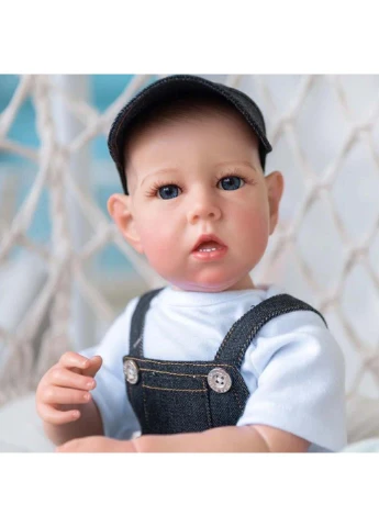 Кукла Reborn Doll мальчик Сеня 50 см (253710721)