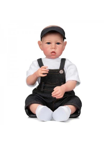 Кукла Reborn Doll мальчик Сеня 50 см (253710721)