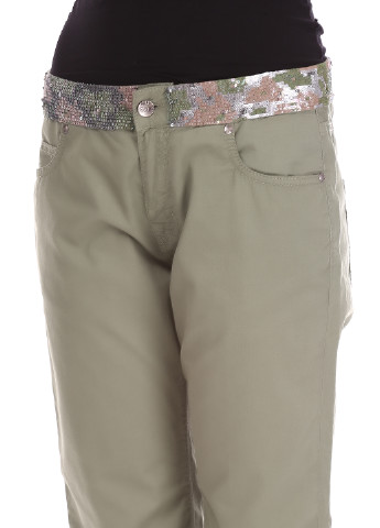 Зеленые кэжуал летние зауженные брюки Liu-Jo