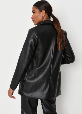 Черный женский жакет Missguided однотонный - демисезонный