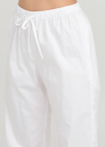 Біла всесезон піжама рубашка + брюки MOONS