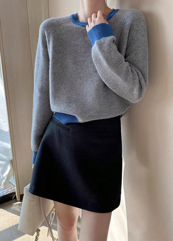 Серый демисезонный джемпер джемпер SHEIN