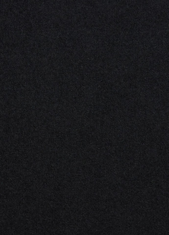 Чорний демісезонний двобортний чорний однотонний костюм 10446 Yarmich