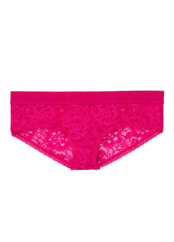 Трусики Victoria's Secret сліп однотонні рожеві повсякденні поліамід