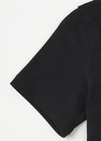 Черная летняя футболка Garnamama