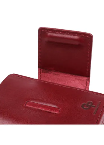 Женское кожаное портмоне 8х10х2 см Grande Pelle (253491407)