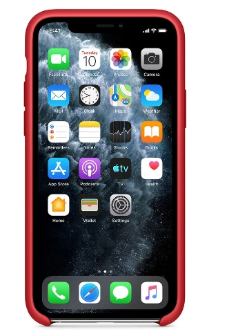 Чохол Silicone Case without Logo (AA) для Apple iPhone XS Max (6.5 ') Червоний / Red (is_00000032492_6) Epik (229726409)