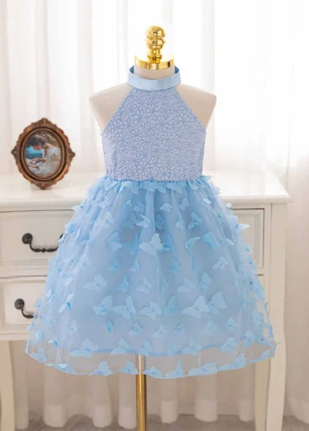 Блакитна сукня SHEIN (367747401)