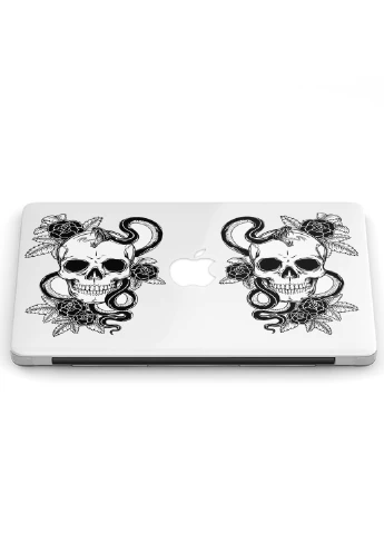 Чехол пластиковый для Apple MacBook Air 13 A1466 / A1369 Череп (Skull) (6351-1759) MobiPrint (218505993)