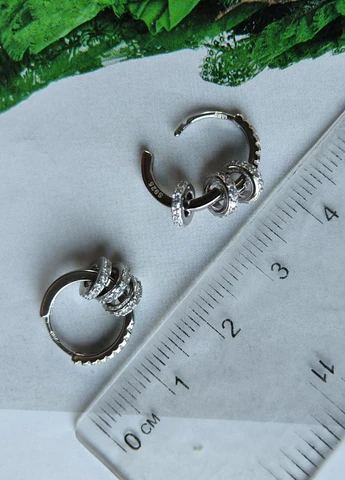 Серьги Silver Flame (350941524)
