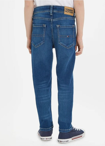 Синие демисезонные слим джинсы Tommy Hilfiger