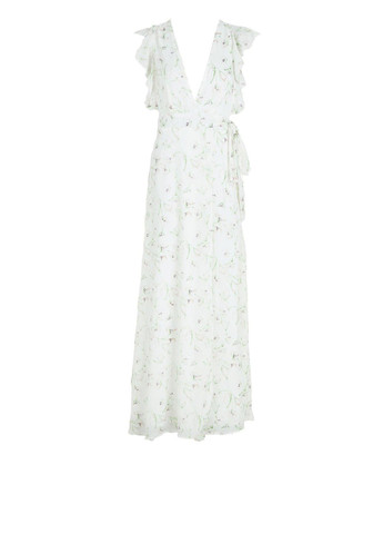 Кремовое кэжуал платье Boohoo с цветочным принтом