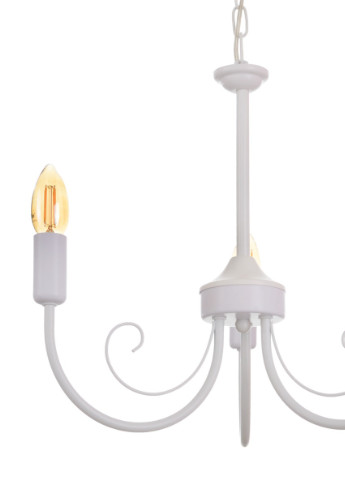 Люстра свічка на 3 лампочки BKL-726S/3 E14 WH Brille (242035839)