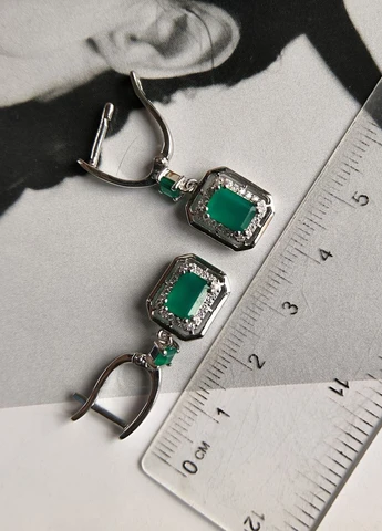 Серьги Silver Flame (369649178)