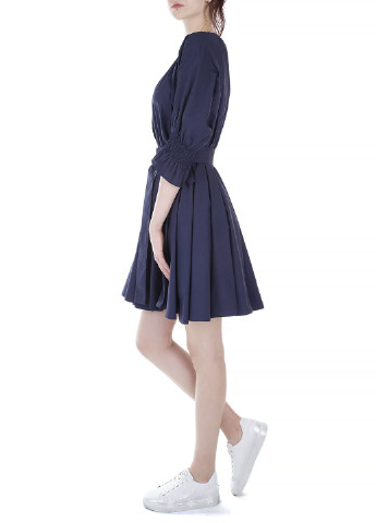 Синя кежуал плаття, сукня Emporio Armani однотонна