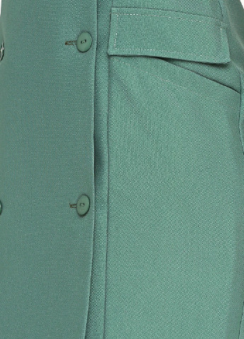 Светло-зеленое кэжуал платье ANVI однотонное