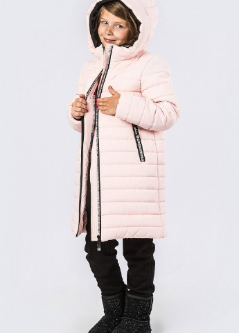 Персиковая зимняя куртка X-Woyz